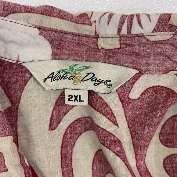 Vintage Hawaiian Aloha Button Down Men's 2XL - Picture 2 of 9